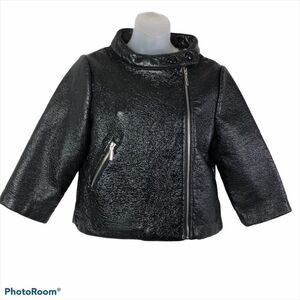 Relativity crushed vegan leather faux viscose 10